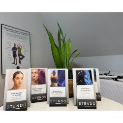  Flyers Display/Dispenser - 1 box - Crystal